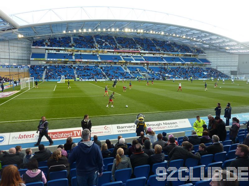 Brighton & Hove Albion - Reading FC, Amex Community Stadium, Championship, 10.04.2012 - West Stand