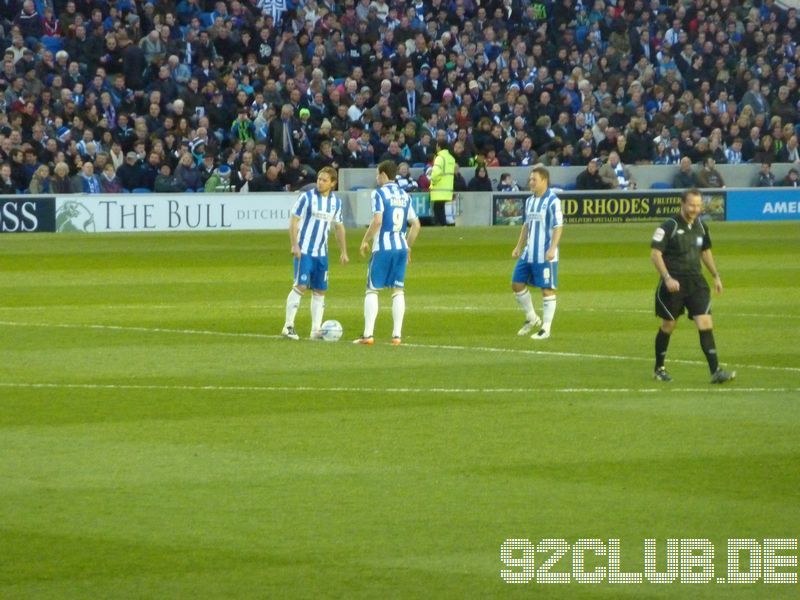 Brighton & Hove Albion - Reading FC, Amex Community Stadium, Championship, 10.04.2012 - 