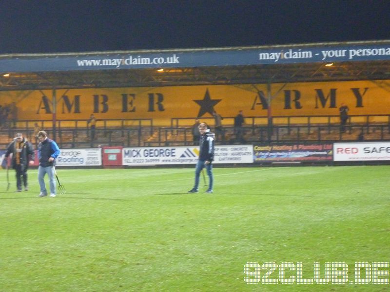 Abbey Stadium - Cambridge United, 