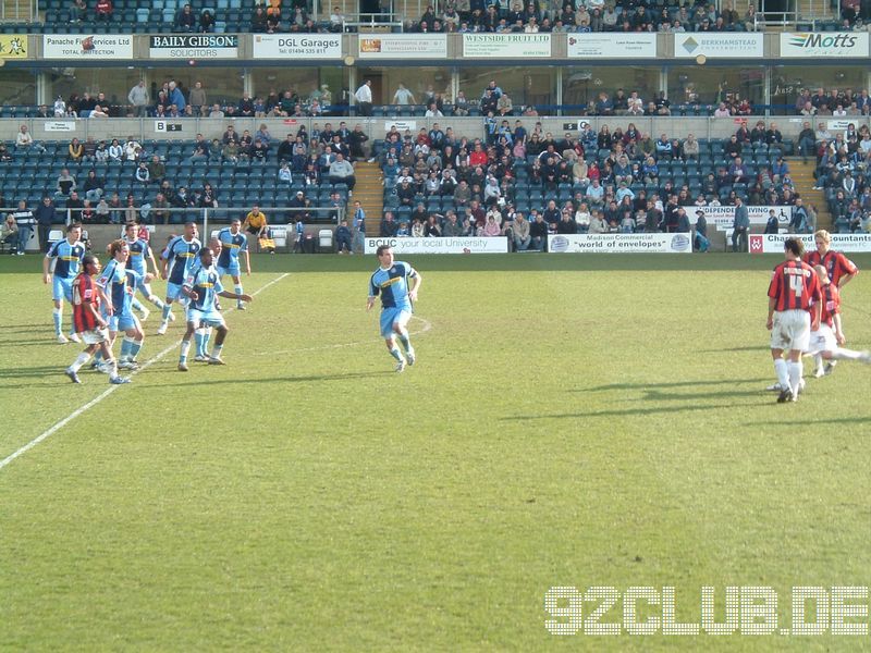 Wycombe Wanderers - Shrewsbury Town, Adams Park, League Two, 07.04.2007 - 