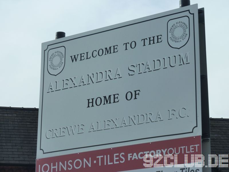 Crewe Alexandra - Shrewsbury Town, Alexandra Stadium, League One, 16.03.2013 - 