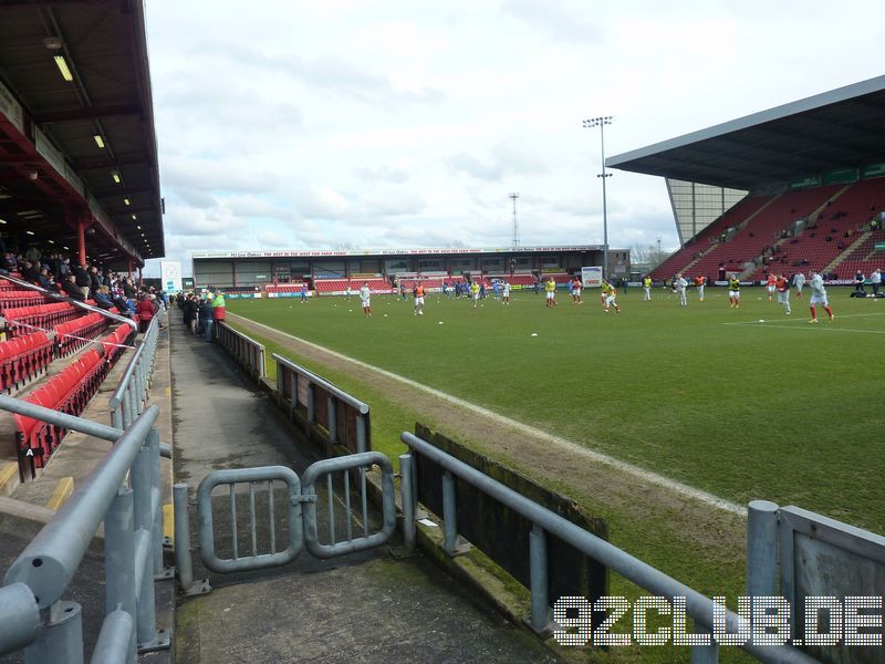 Alexandra Stadium - Crewe Alexandra, Railway End