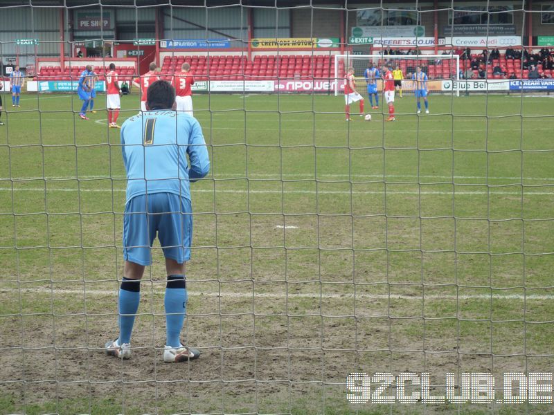 Crewe Alexandra - Shrewsbury Town, Alexandra Stadium, League One, 16.03.2013 - 