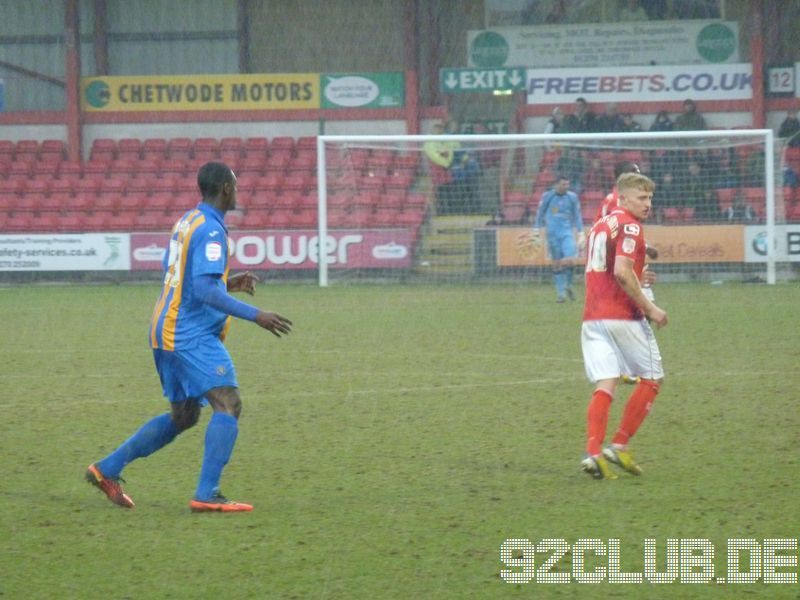 Crewe Alexandra - Shrewsbury Town, Alexandra Stadium, League One, 16.03.2013 - 