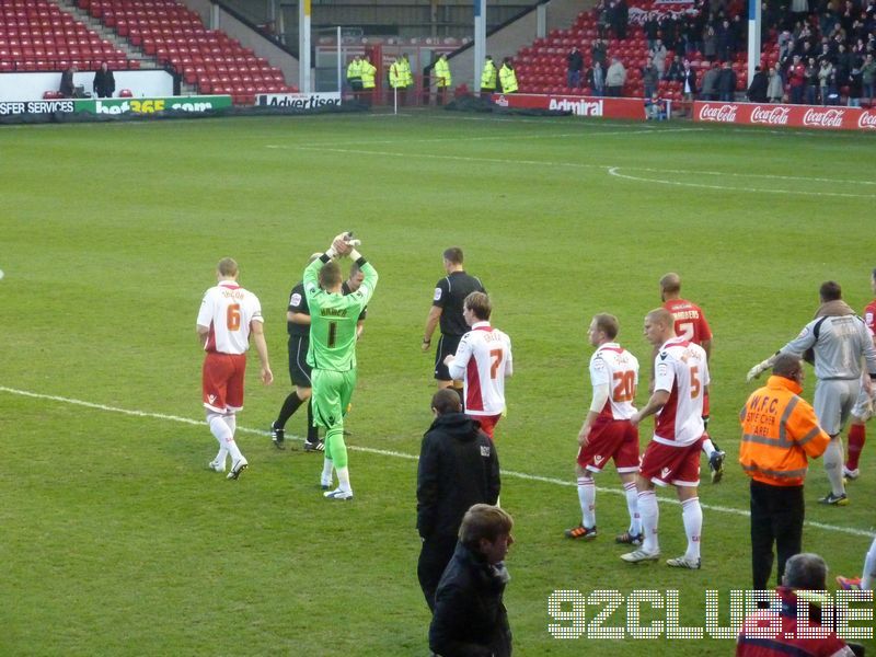 Walsall FC - Charlton Athletic, Bescot Stadium, League One, 10.12.2011 - 