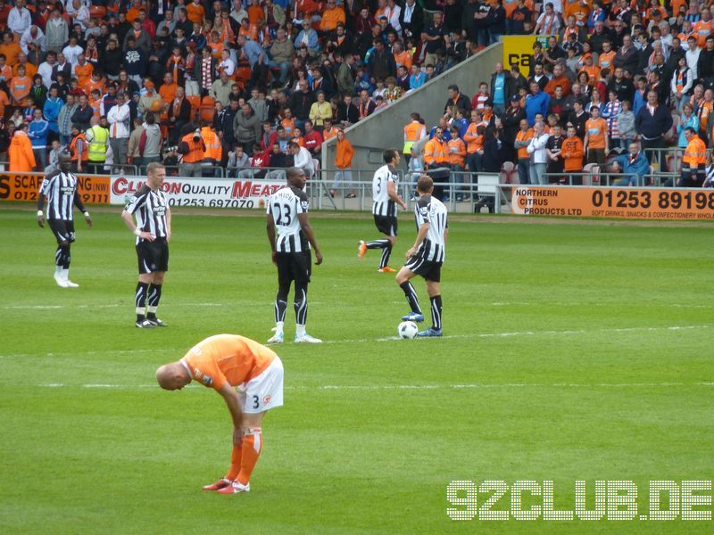 Blackpool FC - Newcastle United, Bloomfield Road, Premier League, 23.04.2011 - 