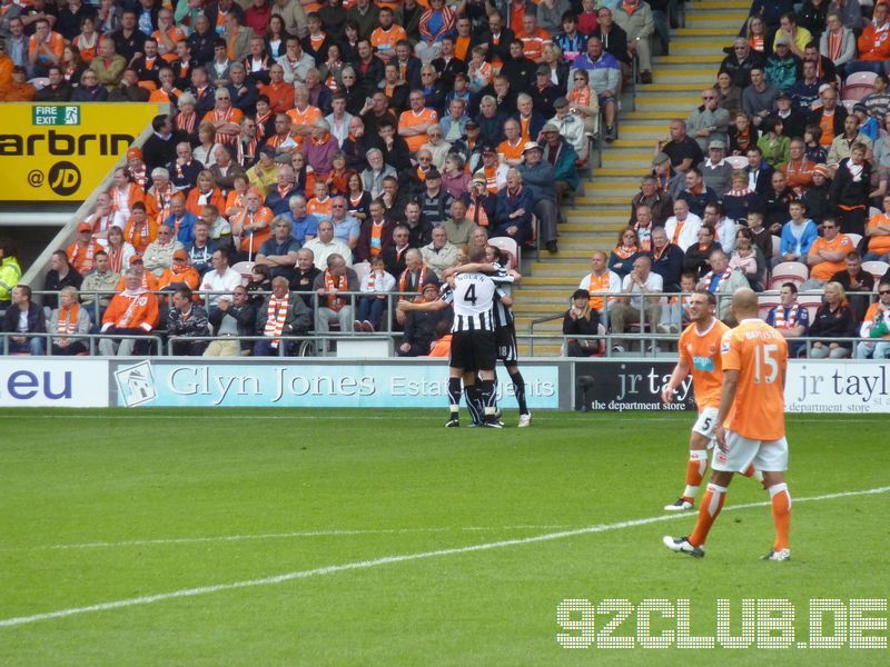 Blackpool FC - Newcastle United, Bloomfield Road, Premier League, 23.04.2011 - 