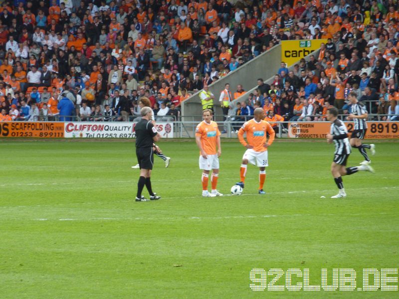 Blackpool FC - Newcastle United, Bloomfield Road, Premier League, 23.04.2011 - 