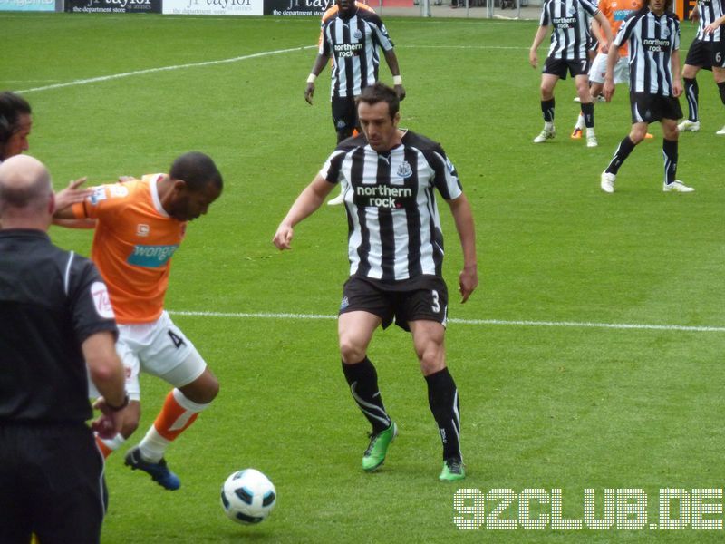 Blackpool FC - Newcastle United, Bloomfield Road, Premier League, 23.04.2011 - 