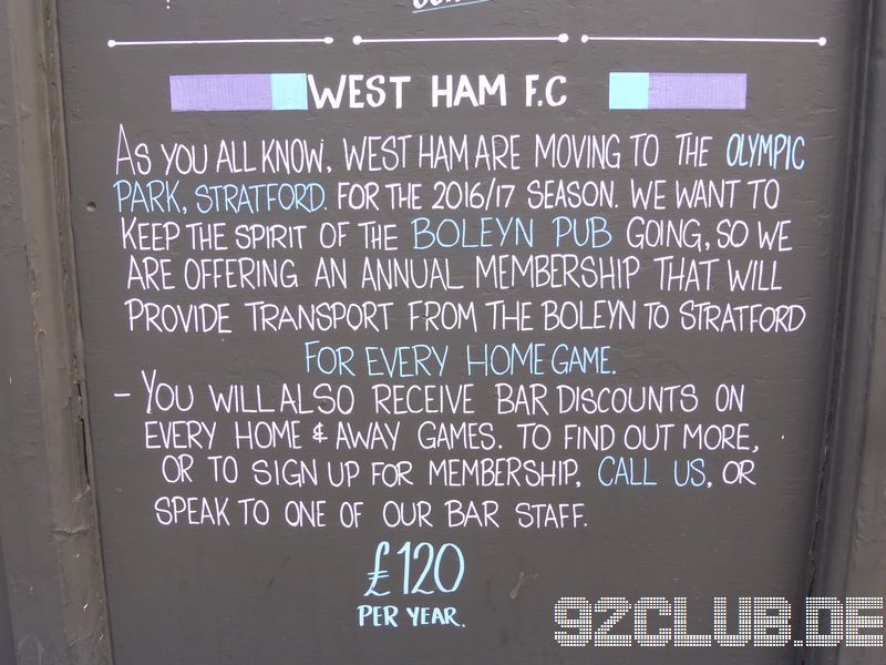 Boleyn Ground - West Ham United, 