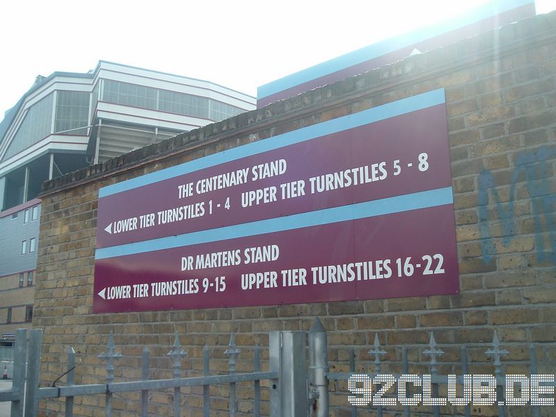 Boleyn Ground - West Ham United, 