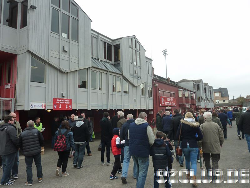 York City - Wycombe Wanderers, Bootham Crescent, League Two, 15.03.2014 - 