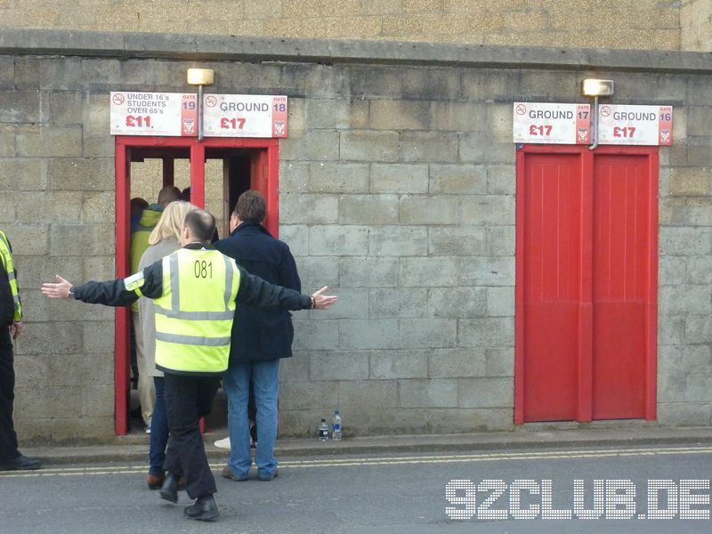 York City - Wycombe Wanderers, Bootham Crescent, League Two, 15.03.2014 - 