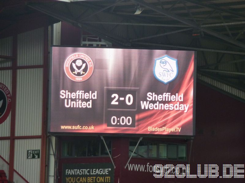 Sheffield United - Sheffield Wednesday, Bramall Lane, Championship, 16.10.2011 - 