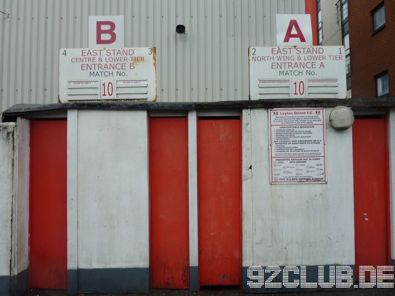 Brisbane Road - Leyton Orient, 