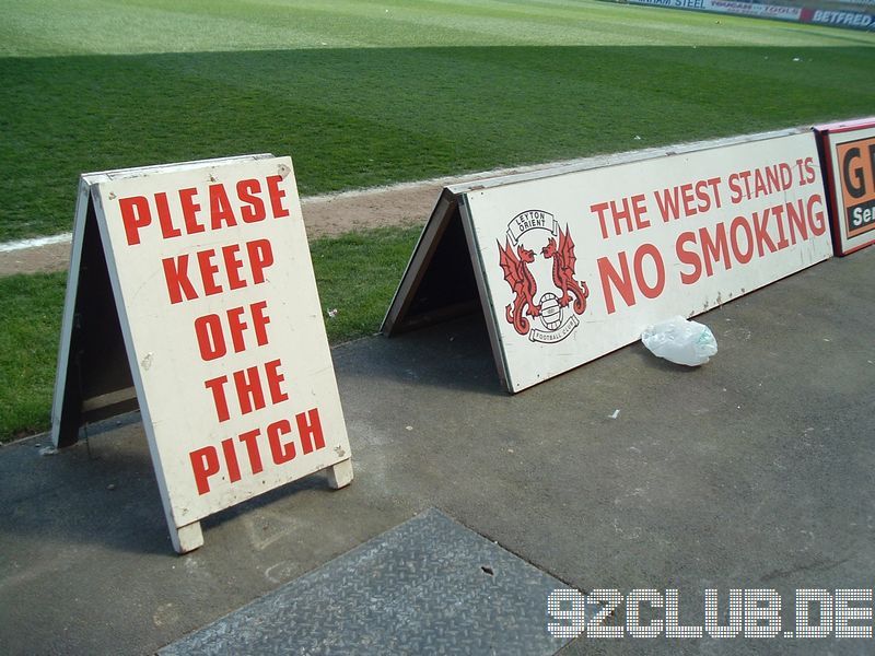 Brisbane Road - Leyton Orient, 