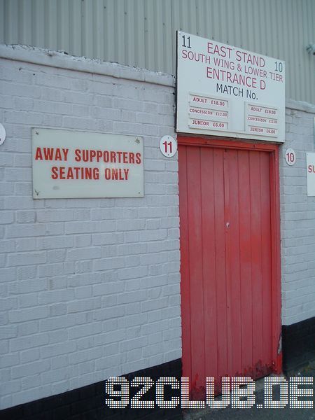 Brisbane Road - Leyton Orient, 