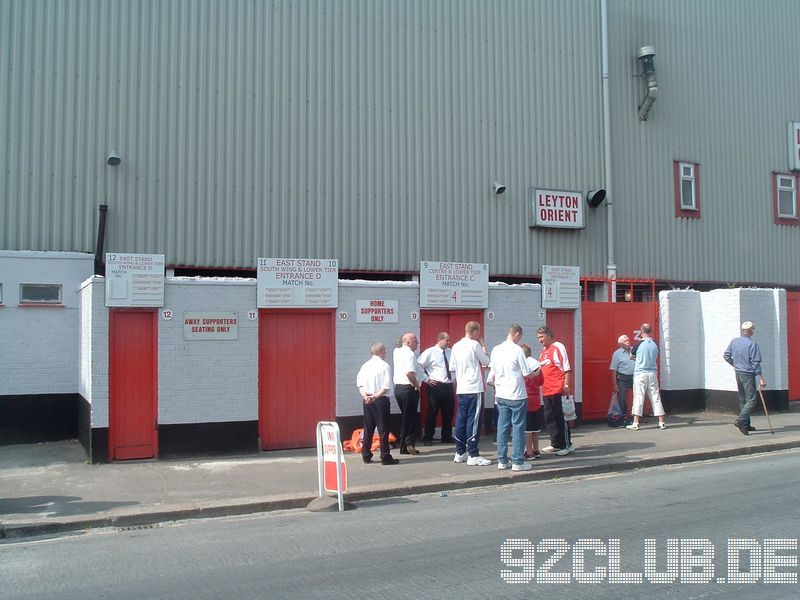 Brisbane Road - Leyton Orient, 