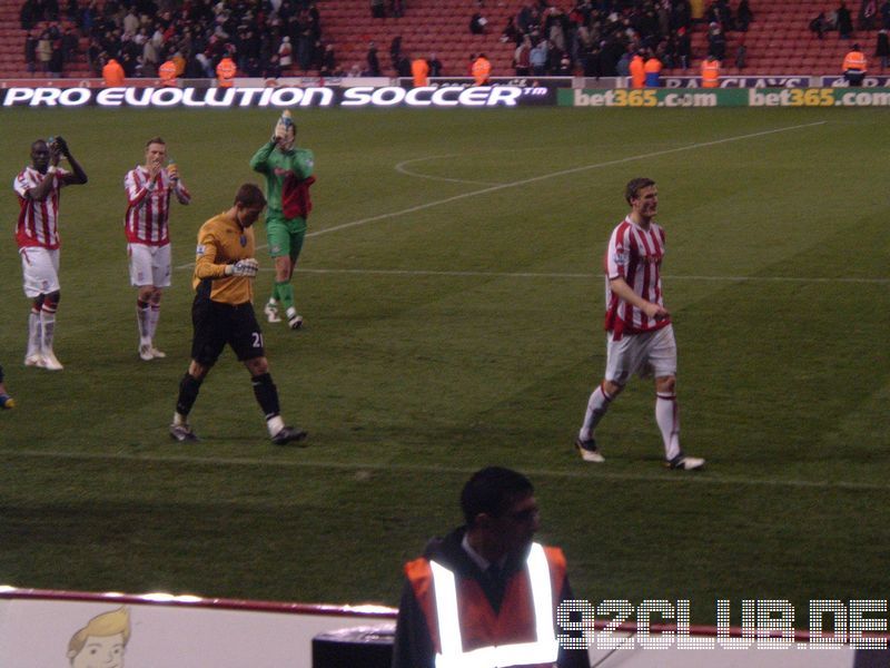 Stoke City - Portsmouth FC, Britannia Stadium, Premier League, 22.11.2009 - 