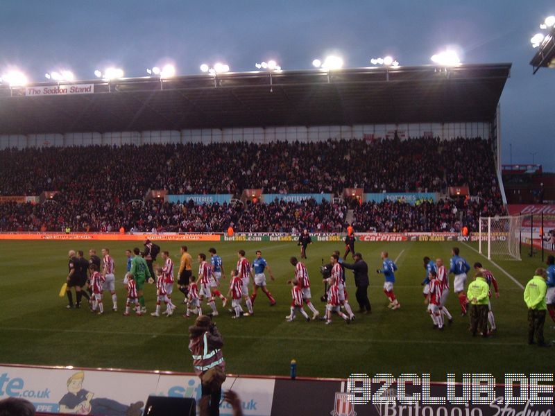 Stoke City - Portsmouth FC, Britannia Stadium, Premier League, 22.11.2009 - 