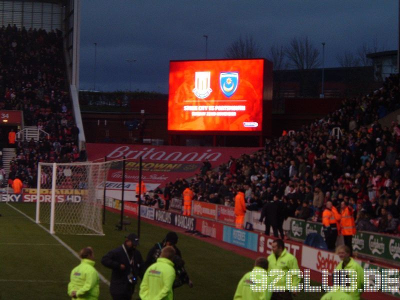 Stoke City - Portsmouth FC, Britannia Stadium, Premier League, 22.11.2009 - 