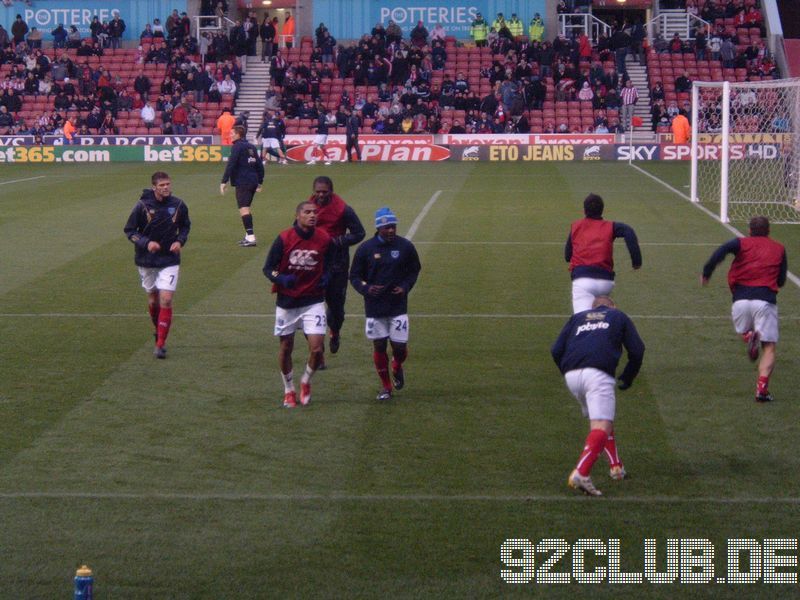 Stoke City - Portsmouth FC, Britannia Stadium, Premier League, 22.11.2009 - 