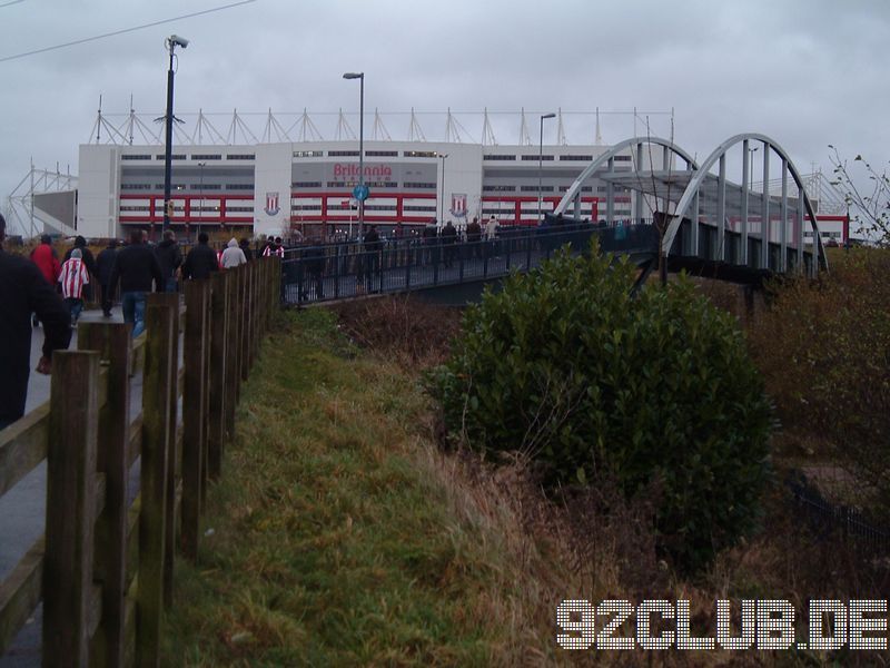 Stoke City - Portsmouth FC, Britannia Stadium, Premier League, 22.11.2009 - 