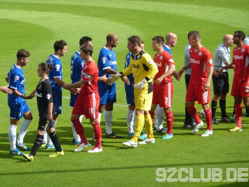 Crawley Town - Gillingham FC, Broadfield Stadium, League One, 07.09.2013 - 