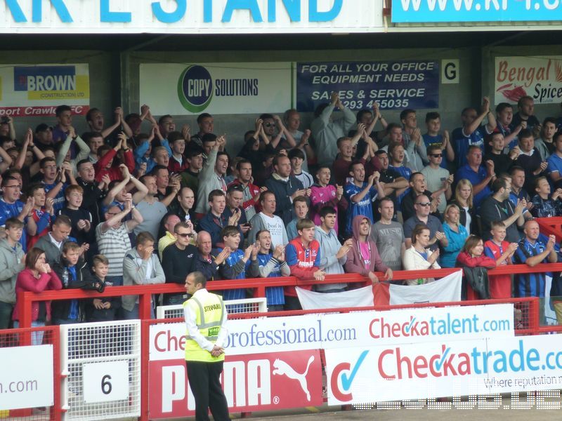 Crawley Town - Gillingham FC, Broadfield Stadium, League One, 07.09.2013 - 