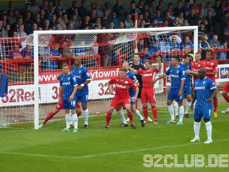 Crawley Town - Gillingham FC, Broadfield Stadium, League One, 07.09.2013 - 