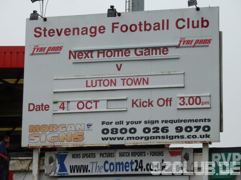 Broadhall Way - Stevenage FC, 