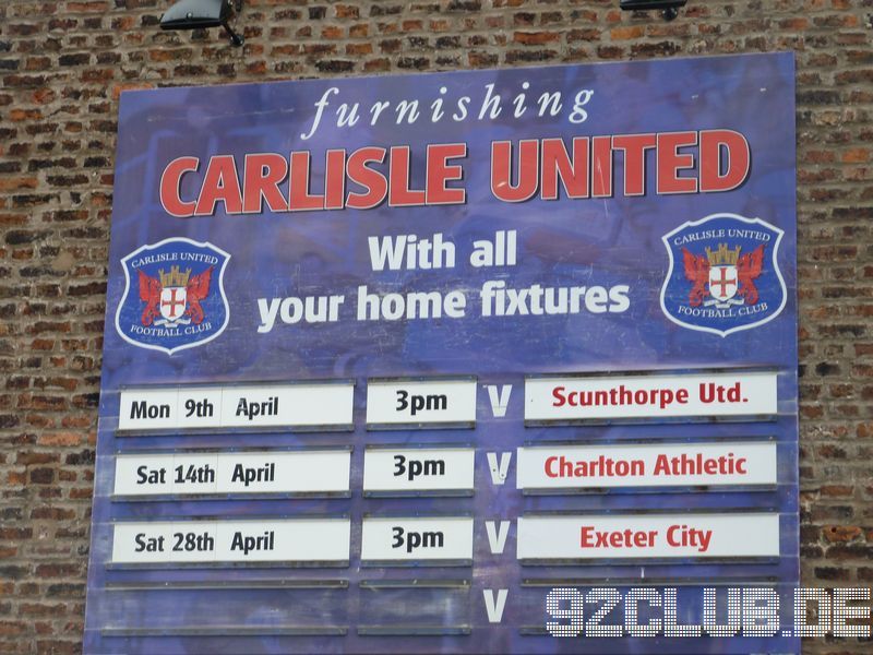 Brunton Park - Carlisle United, 