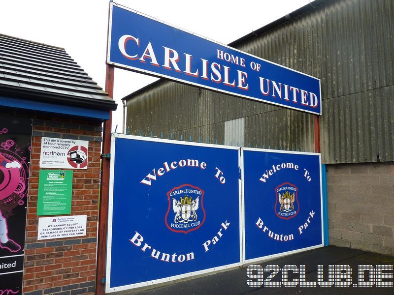 Carlisle United - Scunthorpe United, Brunton Park, League One, 09.04.2012 - 