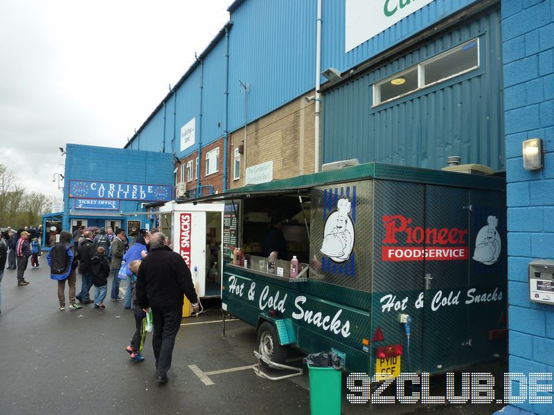 Carlisle United - Scunthorpe United, Brunton Park, League One, 09.04.2012 - 