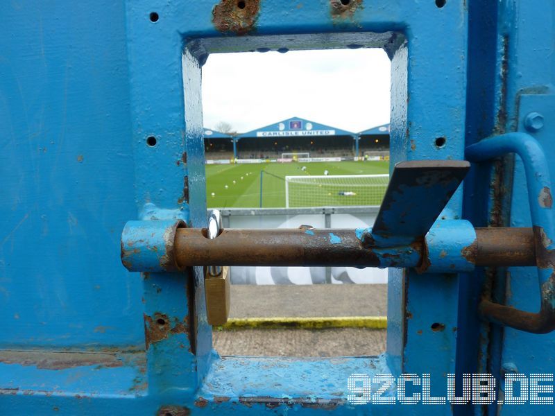 Carlisle United - Scunthorpe United, Brunton Park, League One, 09.04.2012 - 