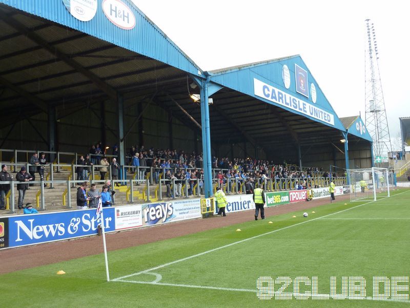 Carlisle United - Scunthorpe United, Brunton Park, League One, 09.04.2012 - 