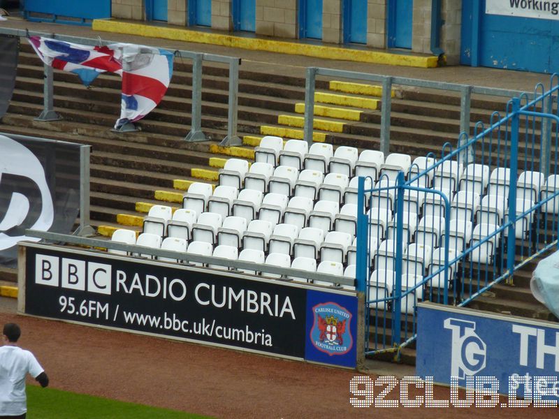 Carlisle United - Scunthorpe United, Brunton Park, League One, 09.04.2012 - 