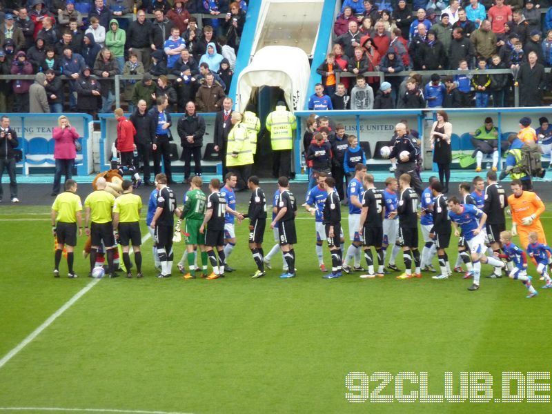 Carlisle United - Scunthorpe United, Brunton Park, League One, 09.04.2012 - 