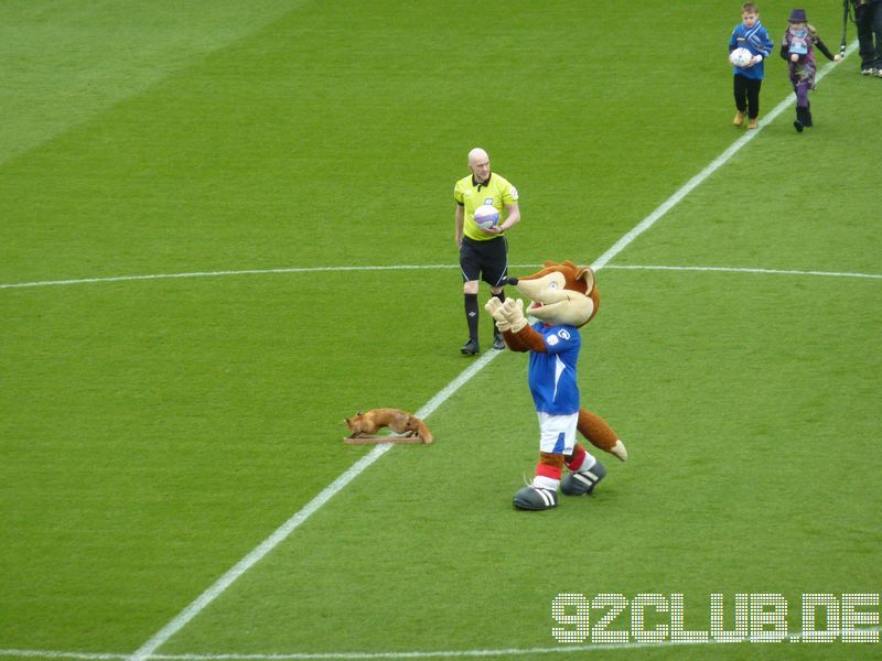 Carlisle United - Scunthorpe United, Brunton Park, League One, 09.04.2012 - 