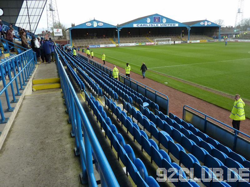 Carlisle United - Scunthorpe United, Brunton Park, League One, 09.04.2012 - 