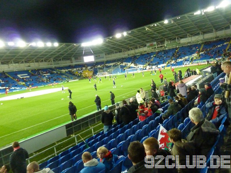 Wales - Scotland, Cardiff City Stadium, WM Qualifier, 12.10.2012 - 