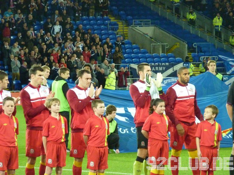 Wales - Scotland, Cardiff City Stadium, WM Qualifier, 12.10.2012 - 