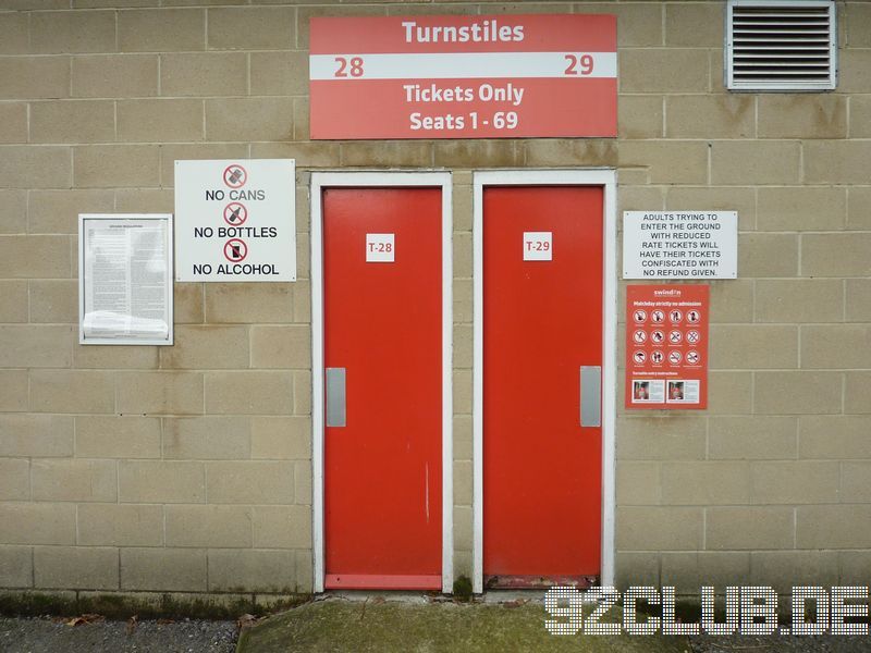 Swindon Town - Tranmere Rovers, County Ground, League One, 25.01.2011 - 