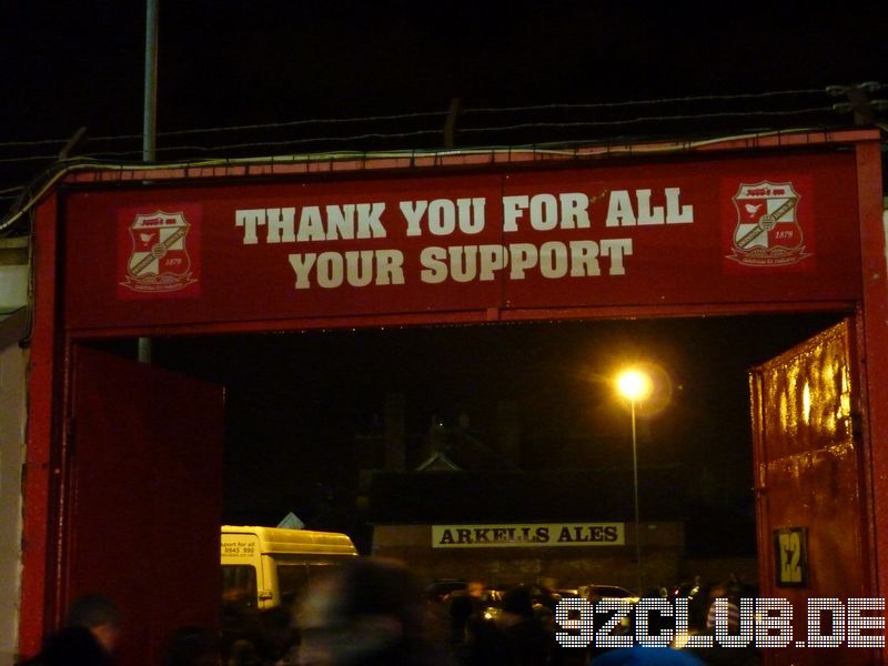 Swindon Town - Tranmere Rovers, County Ground, League One, 25.01.2011 - 