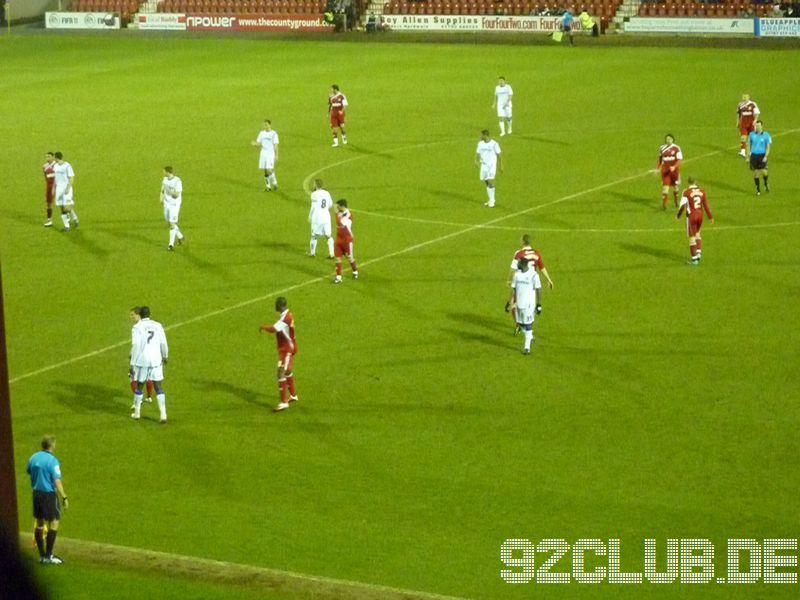 Swindon Town - Tranmere Rovers, County Ground, League One, 25.01.2011 - 