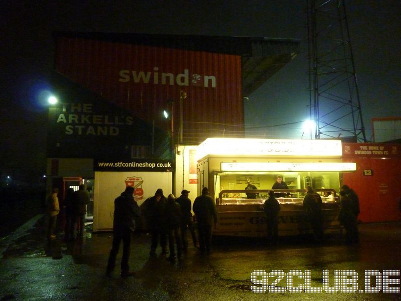 Swindon Town - Tranmere Rovers, County Ground, League One, 25.01.2011 - 