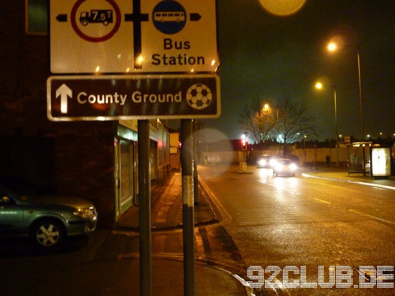 Swindon Town - Tranmere Rovers, County Ground, League One, 25.01.2011 - 