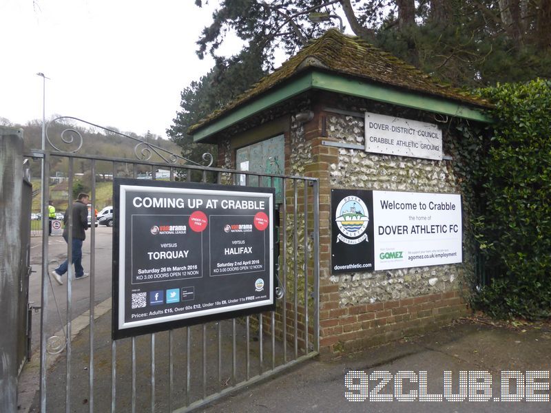 Crabble Atheltic Ground - Dover Athletic, 