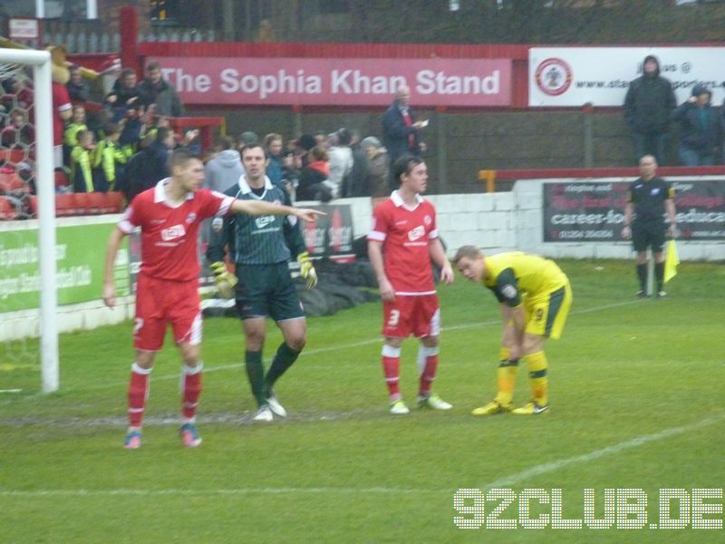 Accrington Stanley - Plymouth Argyle, Crown Ground, League Two, 22.12.2012 - 