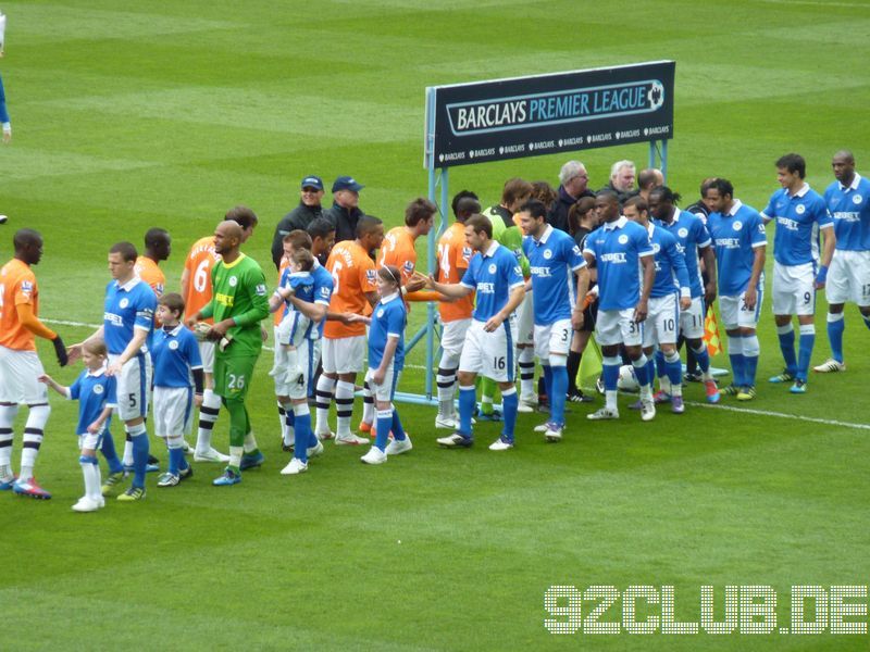 Wigan Athletic - Newcastle United, DW Stadium, Premier League, 28.04.2012 - 